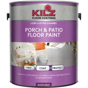 KILZ Interior/Exterior Enamel Porch & Patio Latex Floor Paint