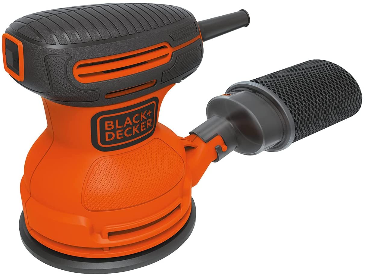 BLACK+DECKER Random Orbit Sander, 5-Inch (BDERO100)