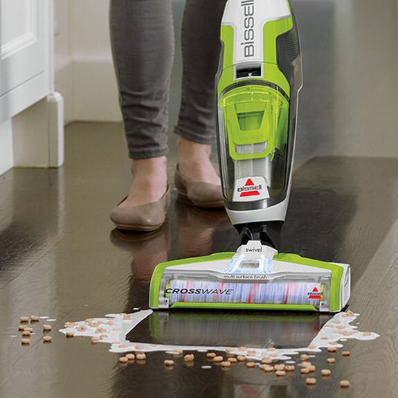 BISSELL Crosswave All in One Wet Dry Vacuum Cleaner and Mop for Hard Floors 1785A