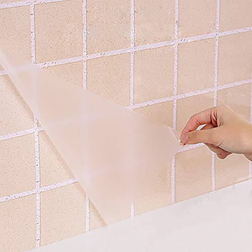 Con-Tact Brand - KIT09FC9993 Creative Covering Self-Adhesive Semi-Transparent Privacy Film Protective Vinyl and Shelf Liner