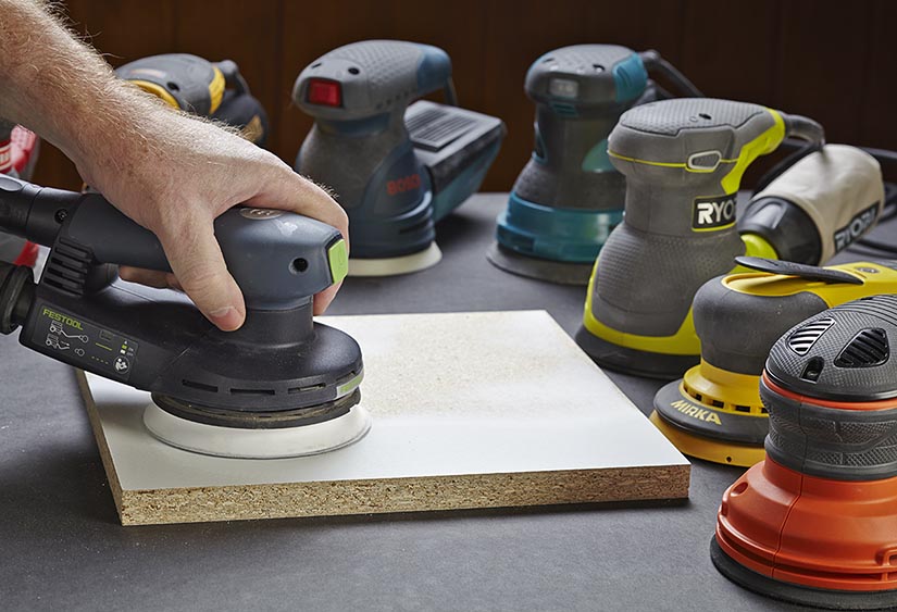 belt sander vs random orbital sander