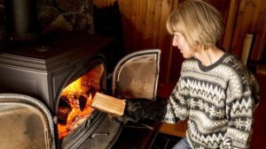 can you burn wood in a gas fireplace