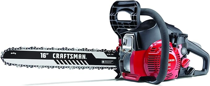 CRAFTSMAN 42cc Full Crank 2-Cycle Gas Chainsaw-16-Inch Bar