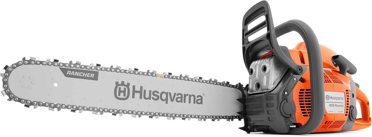 Husqvarna 455 Rancher 55cc 20-Inch Gas Chainsaw Husqvarna 455 Rancher 20-inch gas chainsaw