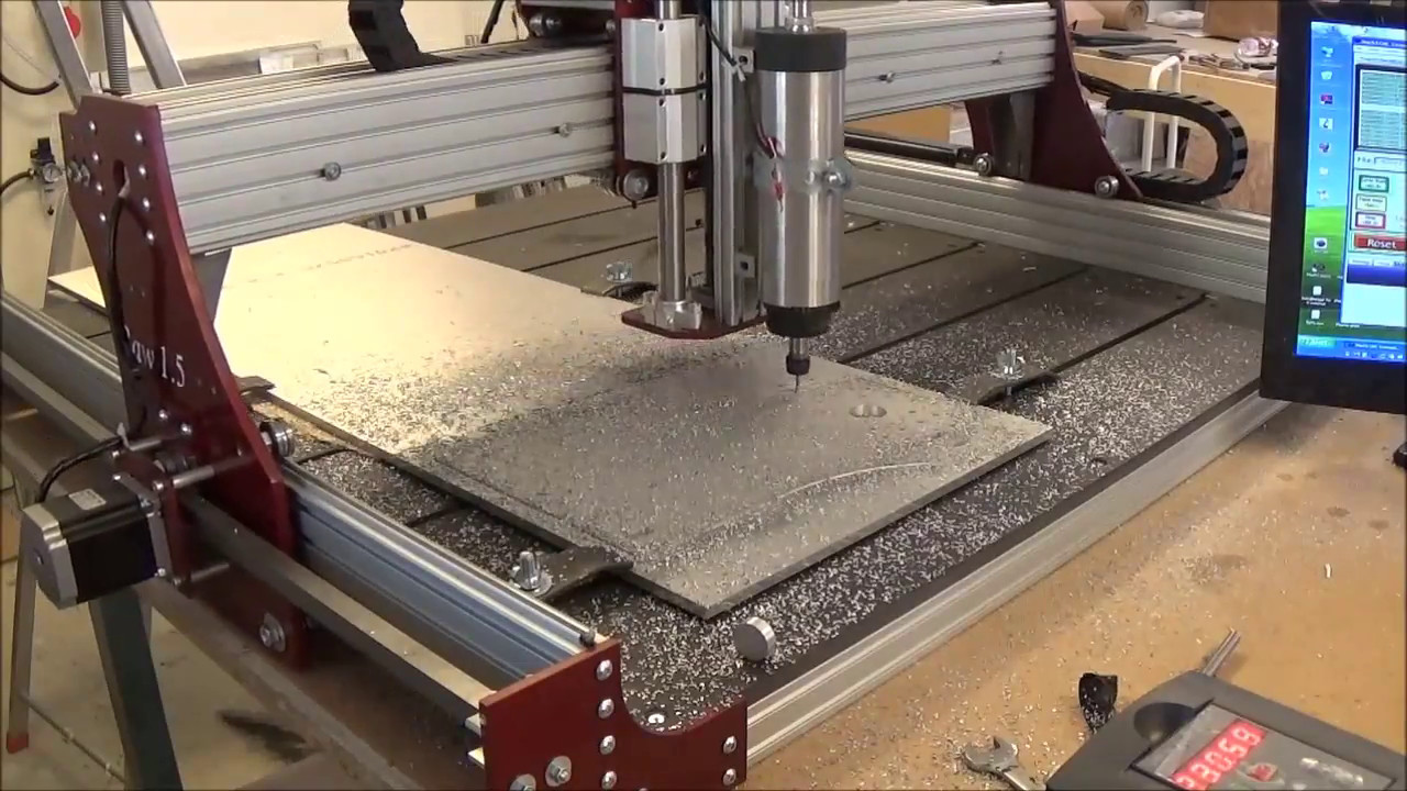 Raw 1.5 CNC “Do it yourself” kit 100x100cm with Racks and pinions | Rawcnc DIY Engineering