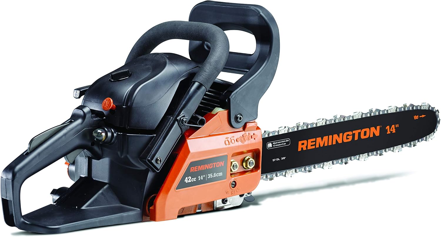 Remington Full Crank 2-Cycle Gas Powered Chainsaw 14-Inch
