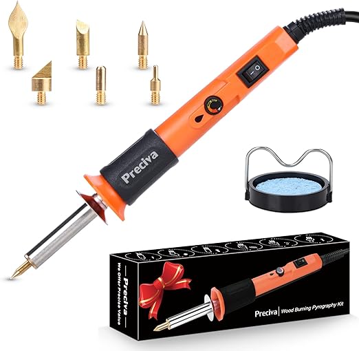 Preciva Wood Burning Pyrography Kit